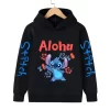 90s Y2k Anime Stitch Hoodie Children Cartoon Clothes Kid Girl Boy Lilo and Stitch Sweatshirt Manga Hoody Baby Casual Top - Image 4