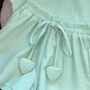 Girls Clothes Sets Summer Children Short-sleeved Suit Teenage Girls Letter T-shirt Shorts Tracksuit Outfit Sports Clothing Set - Image 6