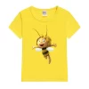 Summer Cute Cartoon Children's Short Sleeve T-shirt Little Bee Maya T-shirts Boy Kid Boys And Girls Tops Shirts Children's Tshir - Image 6