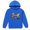Dogman Kids Hoodie Sweatshirt Toddler Boy Girl Spring Hooded Cartoon Dog Man Printed Long Sleeve Shirt Clothes Christmas Gift - Image 3
