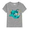 Kwazii Character From Octonauts Kids T-Shirt Children Clothing Anime Summer Short Sleeve Cute Clothes T-shirt Cartoon Kids Tops - Image 2