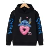 90s Y2k Anime Stitch Hoodie Children Cartoon Clothes Kid Girl Boy Lilo and Stitch Sweatshirt Manga Hoody Baby Casual Top - Image 3