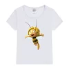 Summer Cute Cartoon Children's Short Sleeve T-shirt Little Bee Maya T-shirts Boy Kid Boys And Girls Tops Shirts Children's Tshir - Image 5