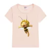 Summer Cute Cartoon Children's Short Sleeve T-shirt Little Bee Maya T-shirts Boy Kid Boys And Girls Tops Shirts Children's Tshir - Image 4