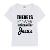 There Is Power In The Name of Jesus Kids Girls Boys Short Sleeve T-shirt Shirt Children Summer Clothing Tops Clothes Casual Tees - Image 5