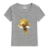 Summer Cute Cartoon Children's Short Sleeve T-shirt Little Bee Maya T-shirts Boy Kid Boys And Girls Tops Shirts Children's Tshir - Image 3