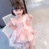Girls Clothes 2024 New Summer Princess Dresses Flying Sleeve Kids Dress Unicorn Party Baby Dresses for Children Clothing 1-6Y - Image 6