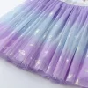 VIKITA Girls Summer Dress Butterfly Sequins Kids Flare Sleeve Gradient Dresses Baby Girl Princess Party Clothes Birthday Dresses - Image 4
