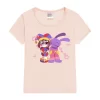 Kawaii Girls T-Shirt Video Game The Amazing Digital Circus Graphic Print Tshirt Fashion Kids Tshirt Cute Girls Clothing Pink Top - Image 3
