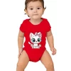 Bowtie White Cat Graphics Baby Boys Girls Bodysuit Cartoon Animal Kitten Short Sleeve Cotton Baby Clothes 3-24M Newborn Jumpsui - Image 5