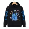90s Y2k Anime Stitch Hoodie Children Cartoon Clothes Kid Girl Boy Lilo and Stitch Sweatshirt Manga Hoody Baby Casual Top - Image 6