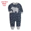 Baby Pajamas Zipper Fleece Newborn Girls Romper Warm Winter Underwear One Piece Overalls Boys Outfits Truck Infants Clothes - Image 4