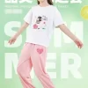 2pcs Girls Clothes Cute Cat Short-sleeved Children T-shirts Pants Suit Cotton Kids Clothing Sets Summer Kids Outfit - Image 5