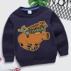 Kids Cowboy Style Hoodie Harajuku Fashion Capybara Pullover Baby Boys Girls Round Neck Tracksuit Cartoon Capybara Sweatshirt - Image 6