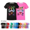 Sliling Critters Tshirt Kids Catnap T Shirt Cotton Baby Girls Short Sleeve Tops Children Cartoon Clothing Toddler Boy Summer Tee