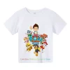 Summer Kids PAW Patrol Clothing T-shirt Baby Boys Girls Clothing Kids Sports Short sleeved Fashion Casual crew neck top - Image 6